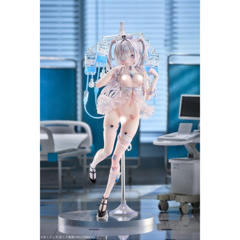 PRECOMENZI - Original Character PVC Figure 1/6 Mikuro Siino Nurse Ver. Deluxe Edition Illustrated by Mashiro Shiki 29 cm