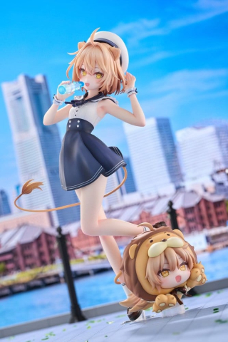 PRECOMENZI - Original Character PVC Figure 1/6 Rurudo Lion Marine Sailor Ver. 28 cm
