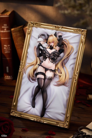 Original Character PVC Figure 1/7 Stella Black Cat Ver. Deluxe Edition 27 cm [6]