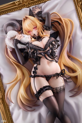 Original Character PVC Figure 1/7 Stella Black Cat Ver. Deluxe Edition 27 cm [13]