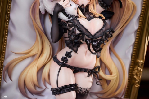 Original Character PVC Figure 1/7 Stella Black Cat Ver. Illustrated by Xin 27 cm [4]