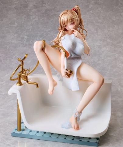PRECOMENZI - Original Character PVC Figure Girl in the Bath Illustration by Ponzu 26 cm
