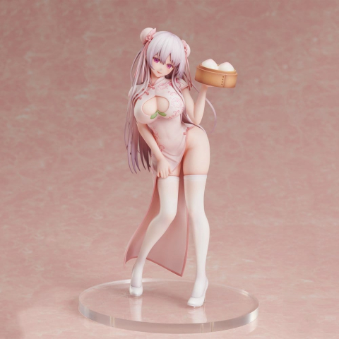 PRECOMENZI - Original Character PVC Figure Momoman-chan Illustration by Miko 24 cm