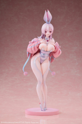 Original Character PVC Statue 1/6 Knit Bunny Girl illustration by CheLA77 30 cm [4]