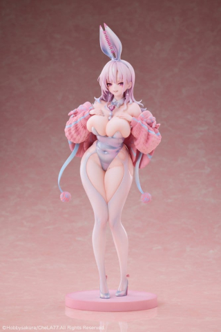 Original Character PVC Statue 1/6 Knit Bunny Girl illustration by CheLA77 Deluxe Edition 30 cm [1]