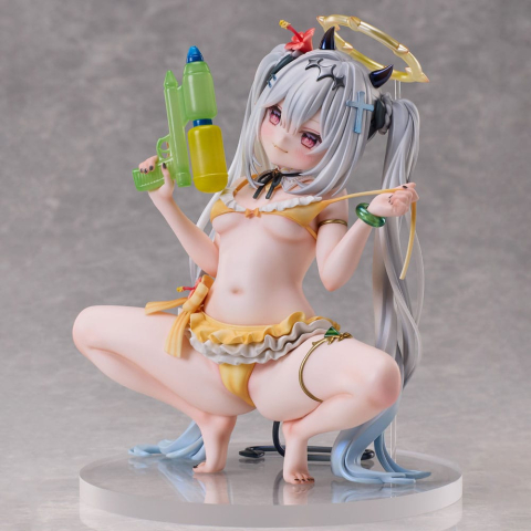 Original Character PVC Statue 1/6 Silver-Haired Girl Illustrated by Chihiro 18 cm [1]
