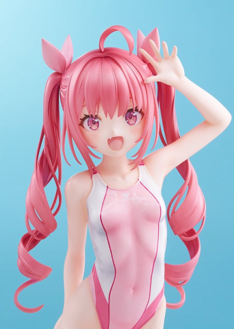 Original Character Swimsuit Silhouette PVC Figure 1/7 Watora Swimsuit Ver. design Kani biimu 23 cm [9]