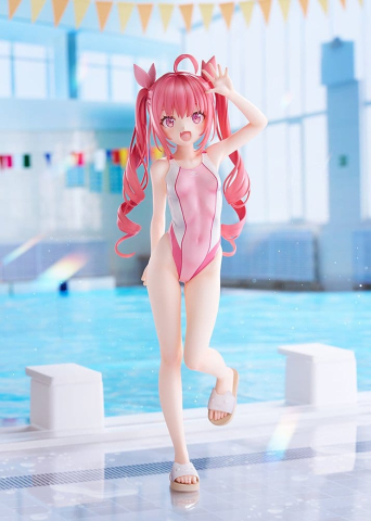 PRECOMENZI - Original Character Swimsuit Silhouette PVC Figure 1/7 Watora Swimsuit Ver. design Kani biimu 23 cm