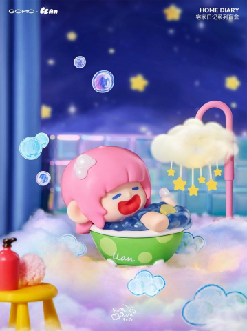 Original Character Trading Figures Blind Box 8-Pack Lazy Home Diary 9 cm [7]