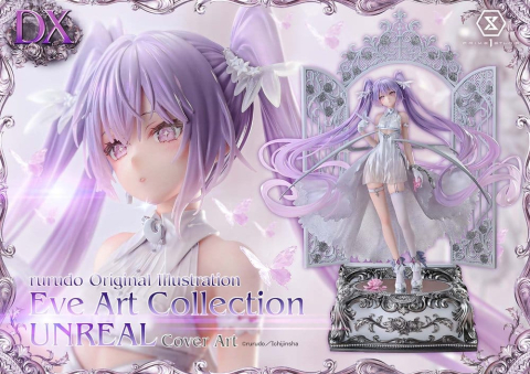 PRECOMENZI - Original Illustration Concept Masterline Statue 1/5 Eve Art Collection UNREAL Cover Art Deluxe Version 52 cm