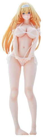 PRECOMENZI - Original Model Statue 1/5 Tomoe Sakura Swimsuit Blonde Hair Ver. Illustration by Toshi Tsutakaze 32 cm