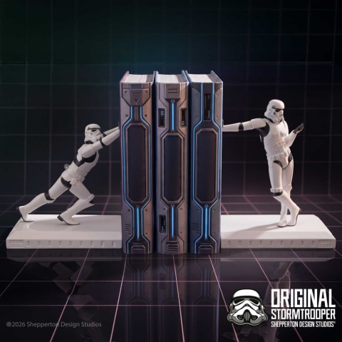 Original Stormtrooper Bookends Working Hard Hardly Working 19 cm [5]