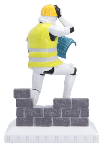 Original Stormtrooper Figure Hit a Brick Wall 18 cm [1]