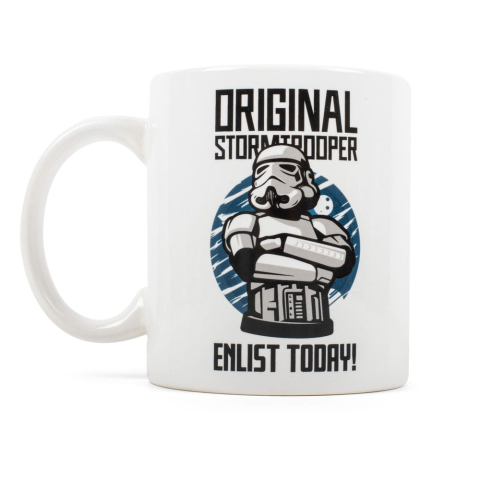 Original Stormtrooper Mug Enlist Today White [4]