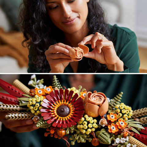 Ornament din flori uscate [8]