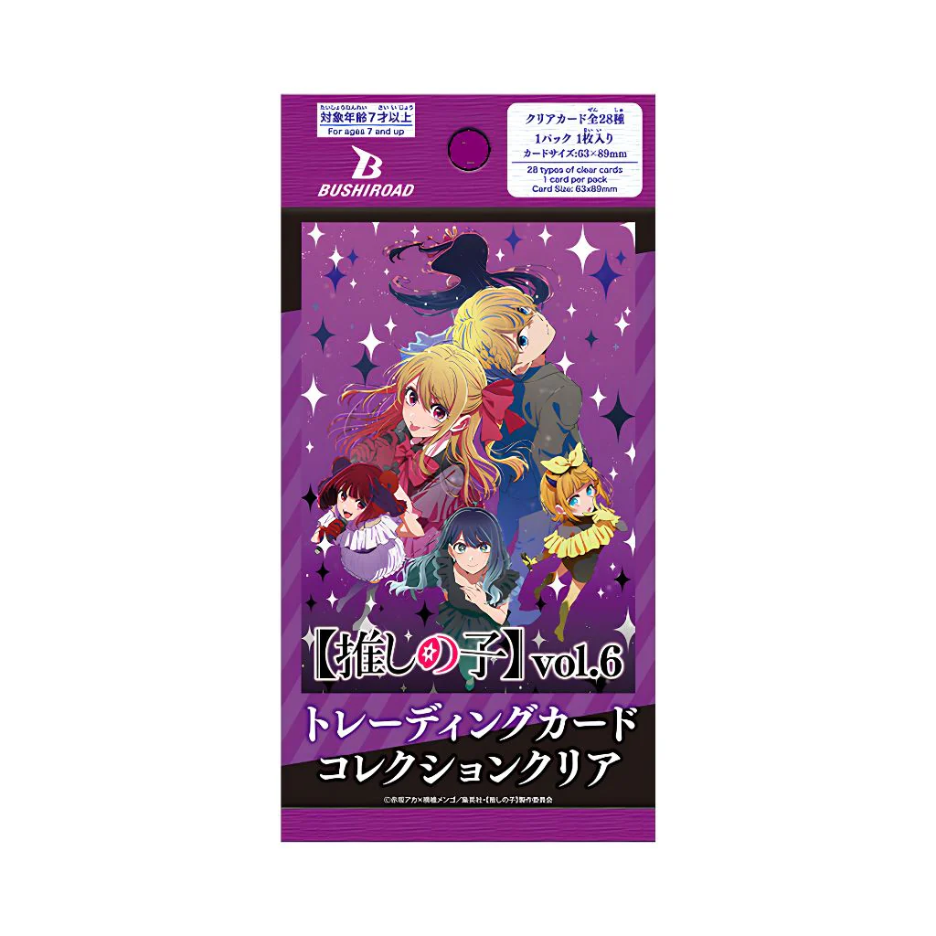 Trading Card Games - Oshi no Ko Clear Card Collection Vol. 6 Booster Pack JP