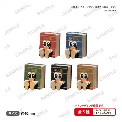 Collectibles - Osuwari-chan The Box Mini Figures Book Blind Box Display (6)