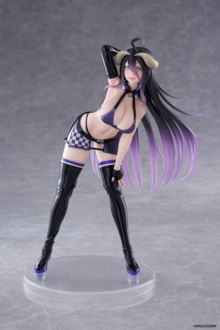 PRECOMENZI - Overlord Coreful PVC Statue Albedo Grid Girl Ver. 18 cm
