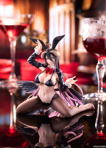 PRECOMENZI - Overlord Moflock PVC Figure Albedo (Reverse Bunny Suit Ver.) 13 cm