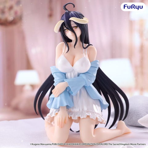 Overlord Noodle Stopper PVC Figure Albedo Loungewear Pearl White Ver. 12 cm [1]