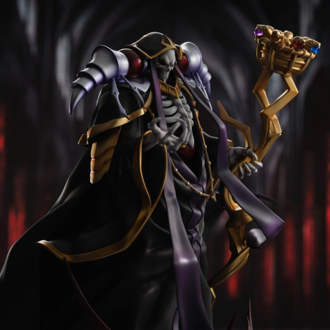 Overlord PVC Figure Ainz Ooal Gown 10th Anniversary so-bin Ver. 34 cm [3]