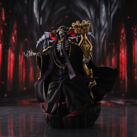 Overlord PVC Figure Ainz Ooal Gown 10th Anniversary so-bin Ver. 34 cm [7]