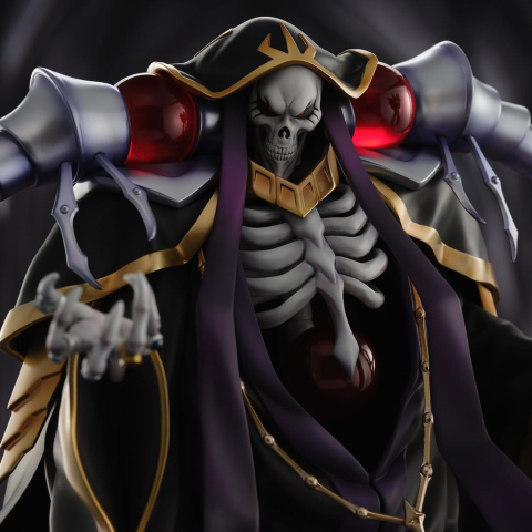 Collectibles - Overlord PVC Figure Ainz Ooal Gown 10th Anniversary so-bin Ver. 34 cm