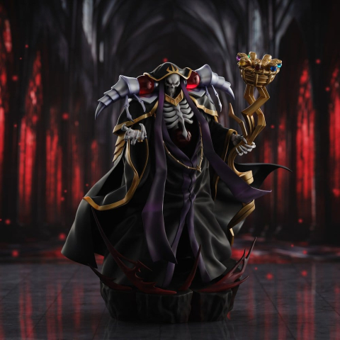 Overlord PVC Figure Ainz Ooal Gown 10th Anniversary so-bin Ver. 34 cm [5]
