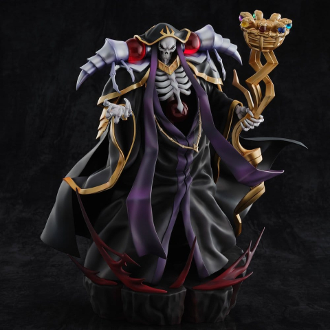 Overlord PVC Figure Ainz Ooal Gown 10th Anniversary so-bin Ver. 34 cm [11]