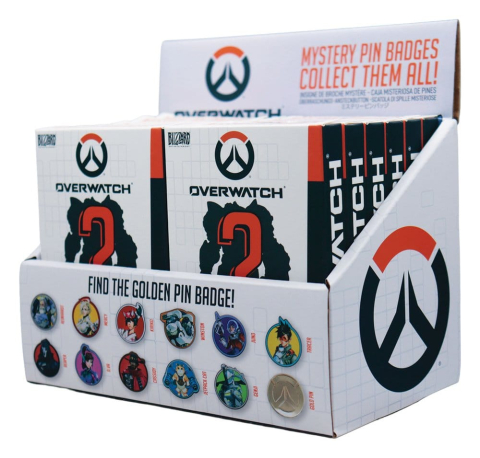 Overwatch Mystery Pin Badges Blind Box Assortment (12) [19]