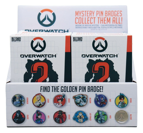 Overwatch Mystery Pin Badges Blind Box Assortment (12) [2]