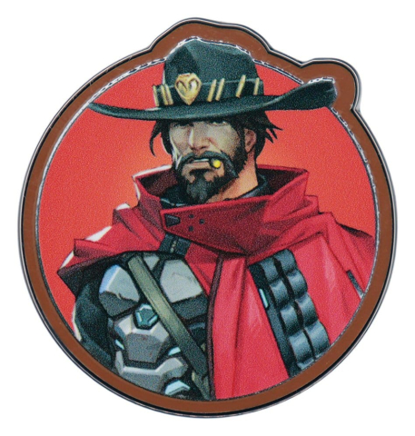 Collectibles - Overwatch Mystery Pin Badges Blind Box Assortment (12)