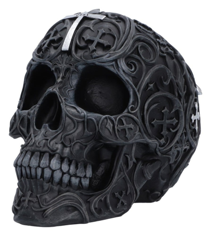 PRECOMENZI - Ozzy Osbourne Skull Prince of Darkness 15 cm