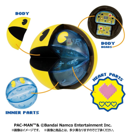 Pac-Man Inside Fantasy Mini Figures 6 cm Blind Box Display (4) [1]
