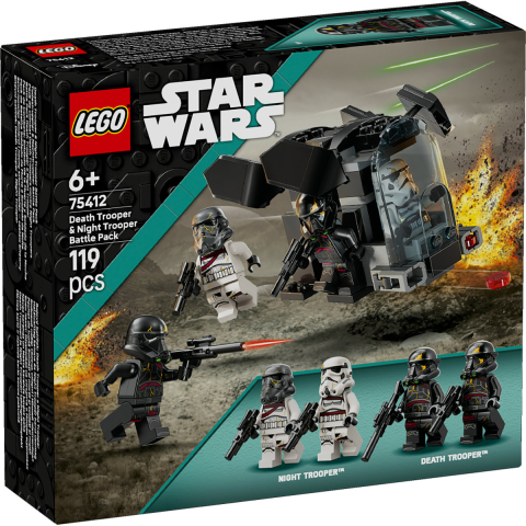 LEGO Star Wars Pachet de lupta Soldati ai mortii si soldati ai noptii 75412 [1]