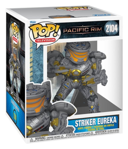PRECOMENZI - Pacific Rim Super Sized POP! Games Vinyl Striker Eureka 16 cm
