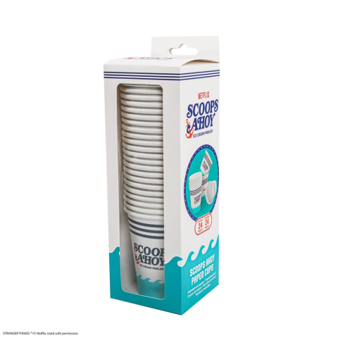 Pahare Hartie Stranger Things Scoops Ahoy 24 buc / Paper Cups 24 pcs [1]