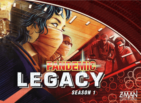 Board Games - Pandemic: Legacy - Season 1 (Red Version)