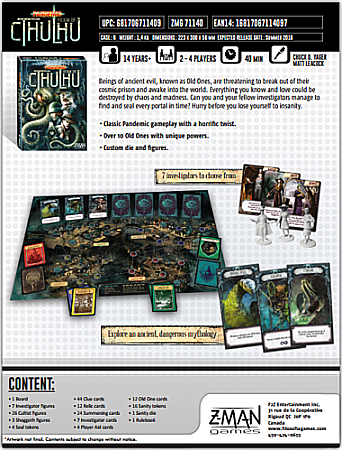 Pandemic Reign of Cthulhu [1]