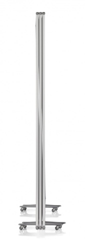 Panou prezentare MAGNETOPLAN mobil PLIABIL, 3*1200x1800x370 mm (3610*1800*370), albastru [2]