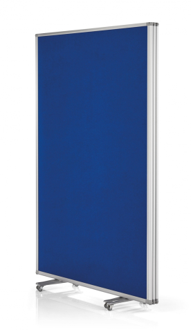 Panou prezentare MAGNETOPLAN mobil PLIABIL, 3*1200x1800x370 mm (3610*1800*370), albastru [1]