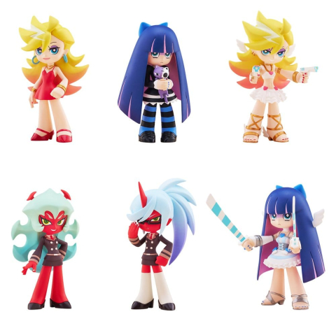Panty & Stocking with Garterbelt PalVerse Mini Figures New Blind Box Display (6) [15]