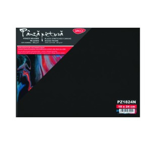 Rechizite, Creativitate, Hobby - PANZA PICTURA NEAGRA PE SASIU 18X24CM DACO PZ1824N