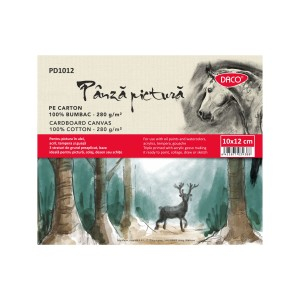 Rechizite, Creativitate, Hobby - PANZA PICTURA PE CARTON 10X12CM DACO PD1012