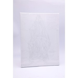 Rechizite, Creativitate, Hobby - PANZA PICTURA PE NUMERE 30X40CM DACO PZN3040-2