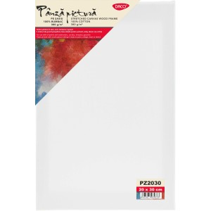 Rechizite, Creativitate, Hobby - PANZA PICTURA PE SASIU 20X30CM DACO PZ2030