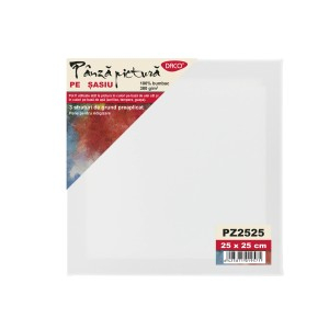 Rechizite, Creativitate, Hobby - PANZA PICTURA PE SASIU 25X25CM DACO PZ2525