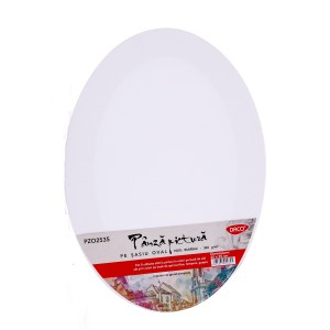 Rechizite, Creativitate, Hobby - PANZA PICTURA PE SASIU OVAL 25X35CM DACO PZO2535