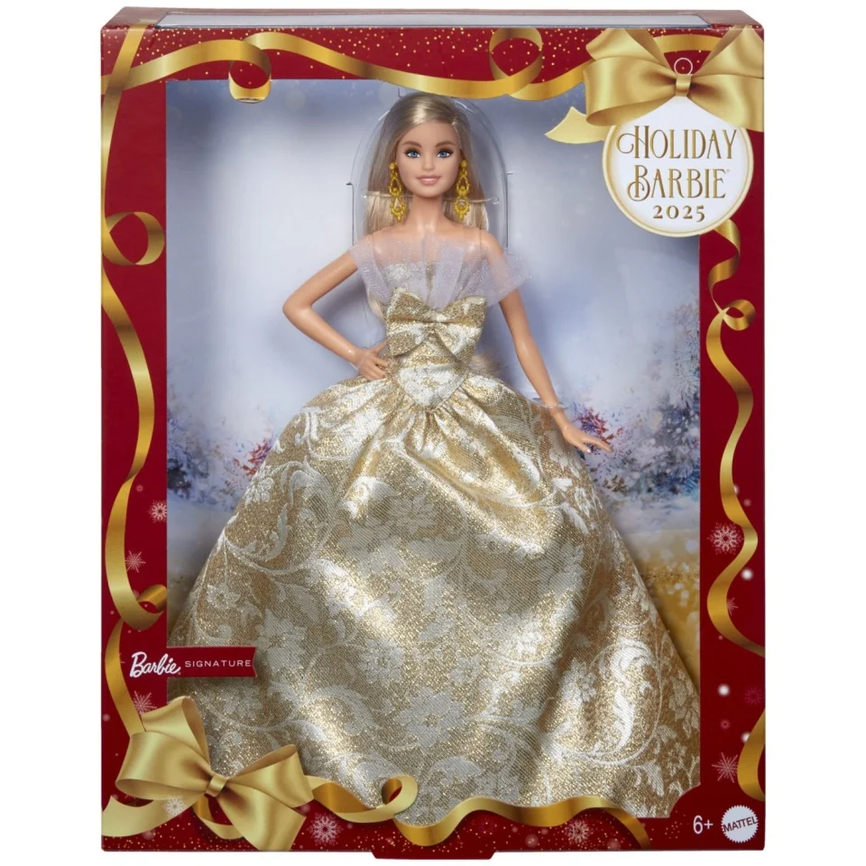 Jocuri si jucarii - Papusa Barbie Signature Holiday 2025 - Papusa de Colectie