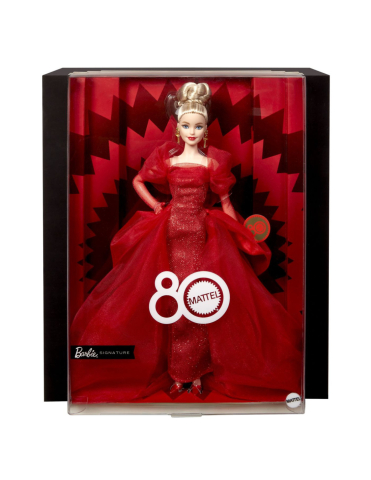 Papusi si Barbie - Papusa Barbie Signature Mattel 80th Anniversary